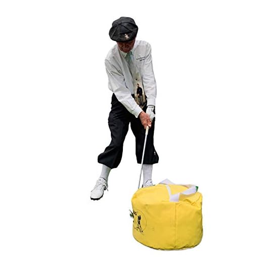 Impact Bag Golf Swing Trainer - Dr. Gary Wiren’s Golf Training Aid and Practice Tool - Waterproof and Durable