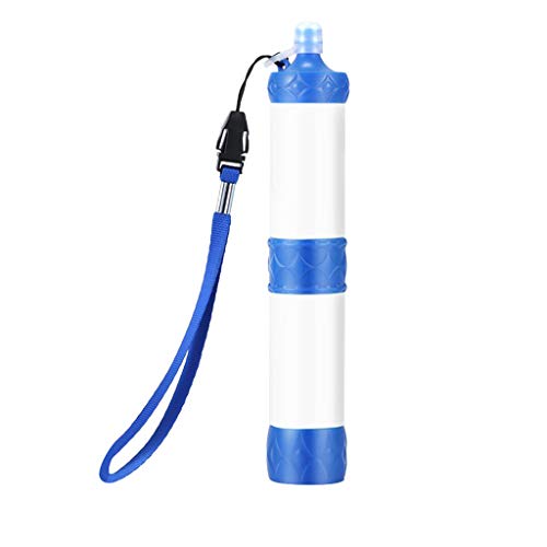 Water Filter for Backpacking and Camping, Emergency Preparedness, Advanced Water Purification Filtration, Water