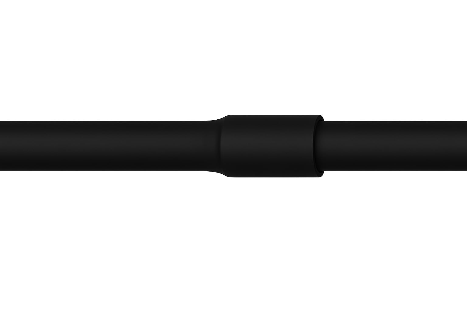 Tubo rigido in PVC 20 mm (M20) – 20 m tubo di installazione piuminato, ignifugo, per montaggio a parete, nero