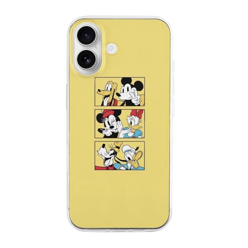 �f�B�Y�j�[ �~�b�L�[�}�E�X IPhone16 �Ή� �P�[�X �ϏՌ� �y���^ ���ϖh�~/Qi�������C�����X�[�d�Ή� �X�}�z�P�[�X ����~�� �w��h�~