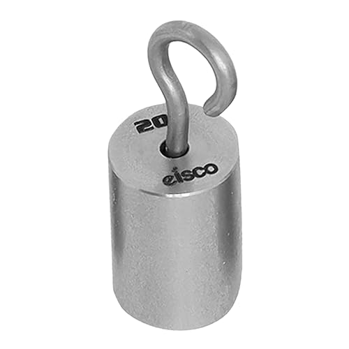 Repuestos de peso enganchado de 20g en acero inoxidable Eisco Labs