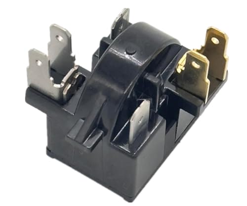 Image of QP2-4R7 Start Relay Refrigerator PTC Ohm 6 Pin for Whirlpool Frigidaire Vissani Danby EdgeStar Summit Haier Igloo Compressor etc