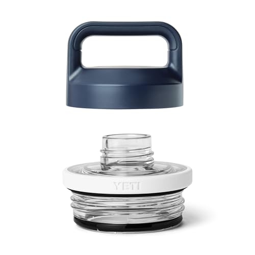 Image of YETI Rambler Bottle Chug Cap, Navy /White