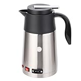 TOPINCN Auto-LKW-Kessel-Warmwasserbereiter, Heizrohrflasche aus Edelstahl 304, Geeignet für Selbstfahrende Touren (12V)