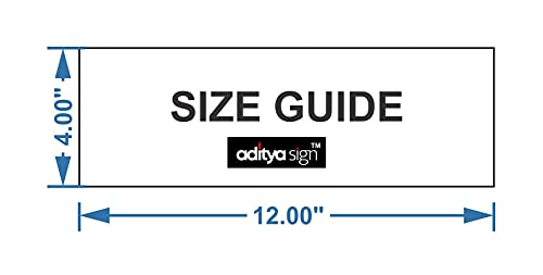 Owners Parking Only Sign Board (Medium, Blue) - Set of 2 Nos