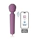 SVAKOM Vibrator Vibration für frauen - Leise Starke Massagegerät - Sexspielzeug mit 6 Vibrations 10 Geschwindigkeit - Kabelloser Dildo für Klitoris und G Punkt, Vibratorensets mit APP Fernbedienung