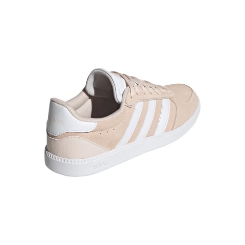 Image of adidas Womens Breaknet Sleek Sneakers Shoes Casual - Brown