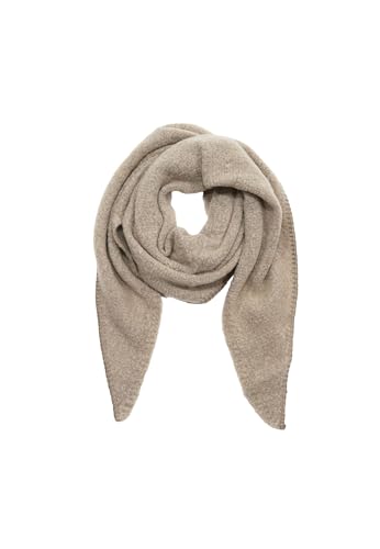 Faera XXL Dreieckstuch Bouclé elastisch weiches cozy Material