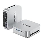 ACEMAGIC M1 Mini PC, AMD Ryzen 7 7735HS, 8C/16T fino a 4,75GHz, 16GB LPDDR5 512GB M.2 SSD Mini Desktop Computer, AMD Radeon(TM) Graphics, Triple Display 4K@60Hz / LAN/WiFi 6 / BT5.2 / Win11 PRO