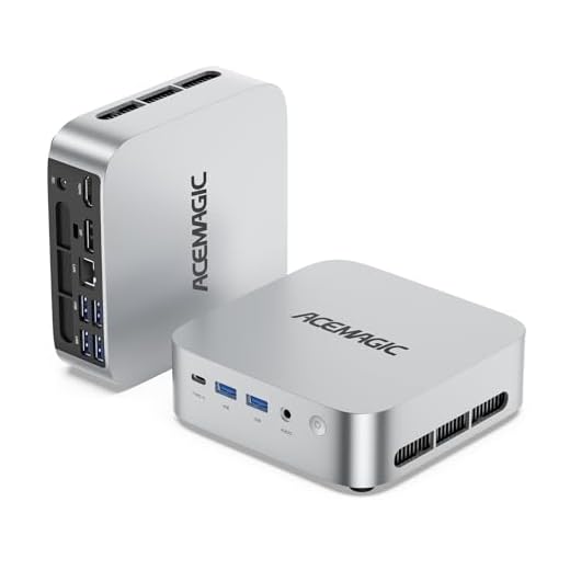 ACEMAGIC Matrix Mini M1 Mini PC - AMD Ryzen 7 6800H (8C/16T, jusqu'à 4,7 GHz), Mini Ordinateur de Bureau 16Go DDR5 512Go M.2 SSD, Mini Computer avec Écran Triple écran 4K/ WiFi 6/ BT 5.2/ W11 Pro