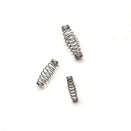 Set de 600 Resortes para Anzuelo y Cebo Acero Inoxidable miniatura 1