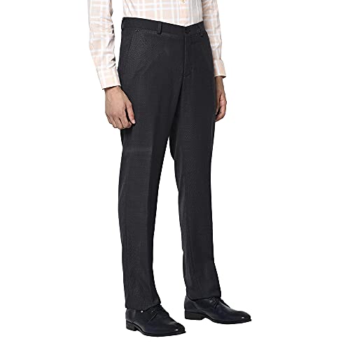 Image of blackberrys Men's Regular Dress Pants (BP-Tesla 90# Dark Grey XL)