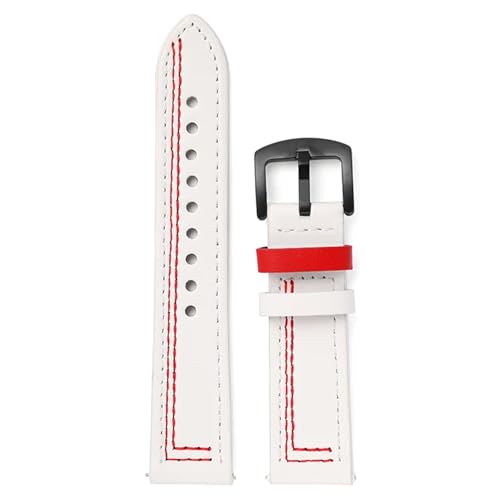 [X] J[tXLXgbv 18mm 20mm 22mm 24mm uXbg KHuawei Ή KSamsung S3 Active X}[gEHb`oh Z37 voh(White,22mm)
