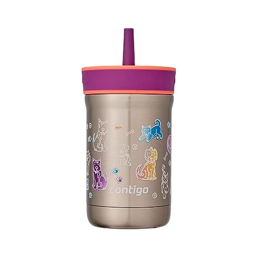 Image of Contigo Leighton Straw Tumbler, 12 oz, Juniper (Scootin)