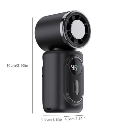 Mini ventilateur à clipser 3000 mAh rechargeable USB à 5 vitesses - 6