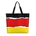 Women's Fashion Travel Tote Bag, Polyester Handbags Purse for Women, Compatible with German Flag Shoulder Bag for Travel Shopping Beach Tote Bag