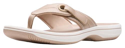 Image of Clarks Women's Breeze Reyna Cloudsteppers Flip-Flop