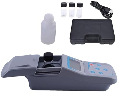 ZD-2A Handheld Digital Turbidity Meter - Portable Turbidimeter for Water Quality Testing in Laboratories, Water Treatment Plants, & Swimming Pools - Accurate & Easy to Use