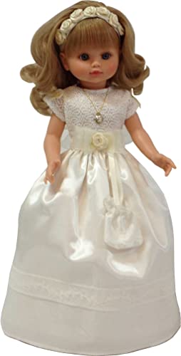 Berbesa- Muñecas de Comunión, Color Beige (6481)