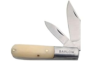 Barlow Bone Handle Double Blade Folding Knife