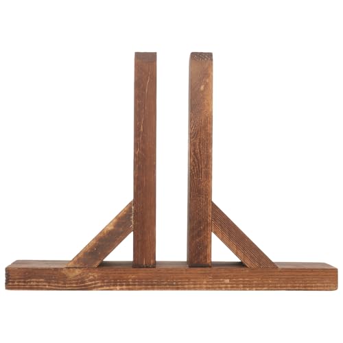 Soporte divisor de madera maciza base resistente al desgaste pie grueso separadores ambientes