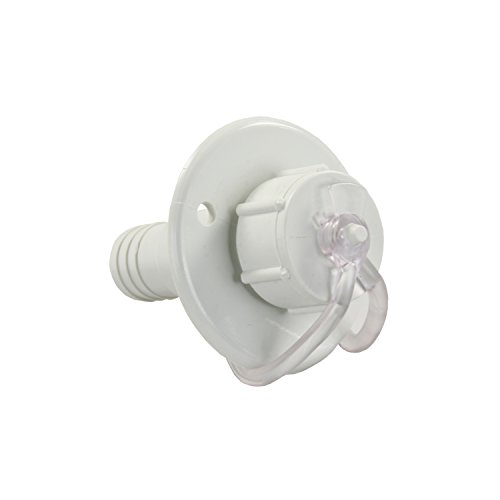 pop up camper sink drain - JR Products 95185 Exterior Evacuation Drain Port , White