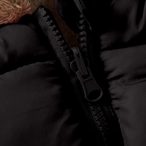 Winter Down Coats for Baby Boys Girls Warm Thick Fleece Lined Puffer Padded Jacket Kids Faux Fur Bear Hoods Cute Outerwear3