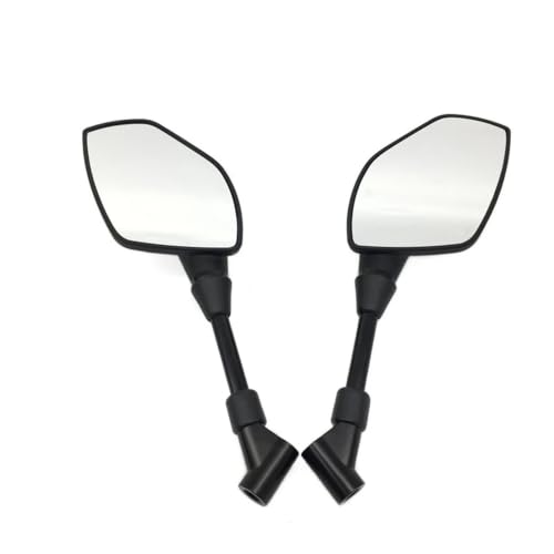 Espejos de moto de aluminio y ABS de alta resistencia con anclajes universales de 8 y 10mm