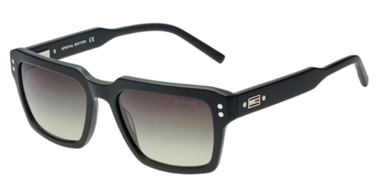 men's Matte Black Square Sunglasses TH8008 C3-image-46