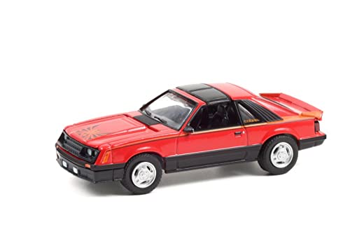 ModelToyCars 1981 Ford Mustang Cobra rojo 1:64 miniatura 1
