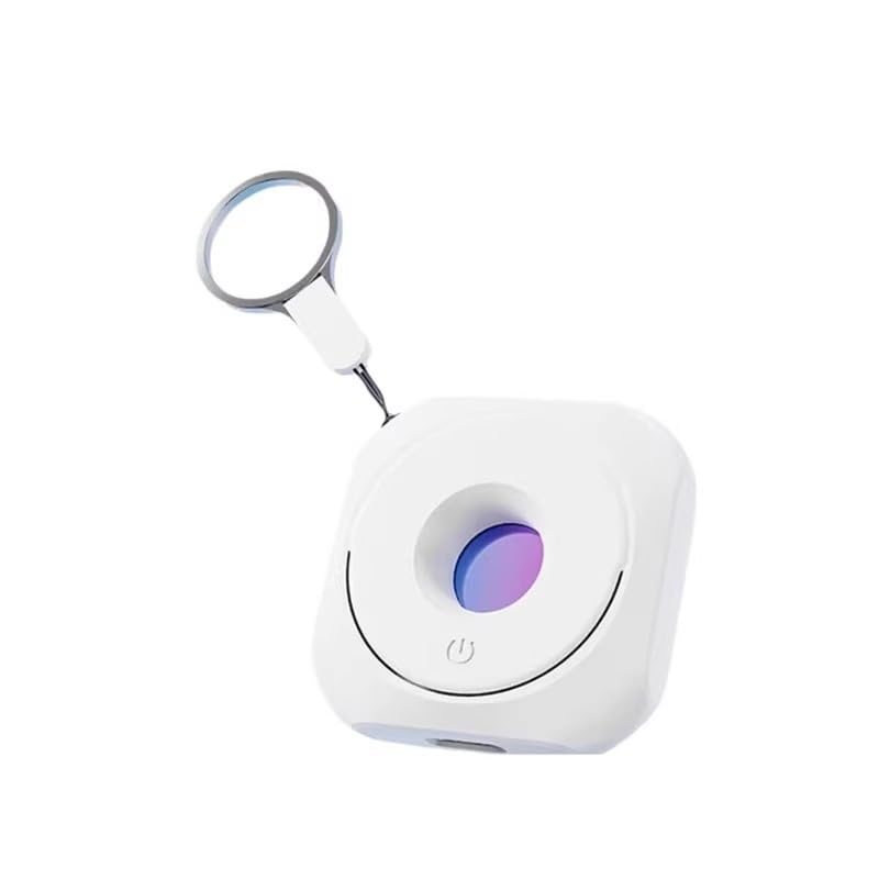 Micmetago Détecteur 5-en-1 avec Détecteur de Caméra Cachée, Localisateur RF et GPS, Anti-Écoute Téléphone Portable, Appareil Espion Portatif pour...