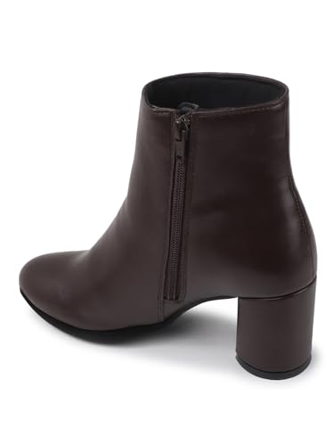 Image of ELLE Women's Stylish Ankle Boots with Block Heel