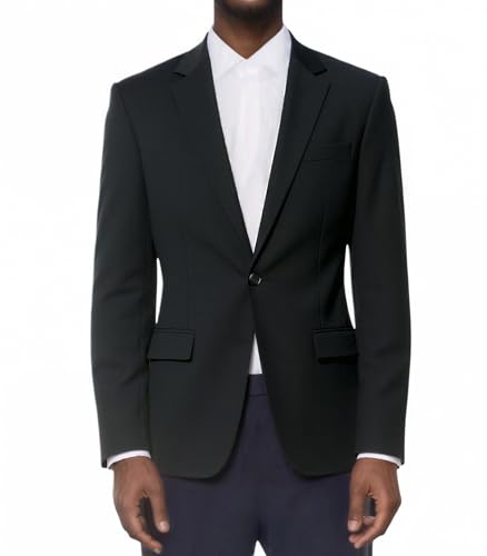 Beninos Mens Sport Coat Casual Blazer One Button Business Suit Jacket