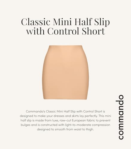 Image of commando Classic Mini Half Slip With Shorts