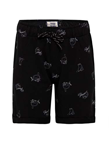 Image of Jockey CB03 Boys Super Combed Cotton French Terry Printed Shorts with Turn Up Hem Styling (Colors & Prints May Vary)