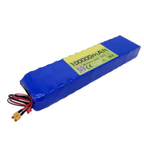 Batería de litio 36V 100AH 10S3P para motor de bicicleta eléctrica 50W-500W