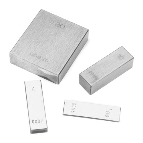 32pc Steel Metric Gage Block Lathe Gauge Grade 0 Slip Inspec Blocks 1.005-50mm