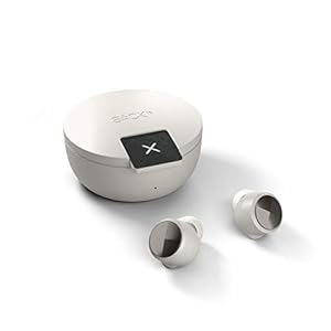 SACKit – ROCKit Draadloze sport Oordopjes – Bluetooth hoofdtelefoon met microfoon – Ruisonderdrukking oordopjes met draadloze oplaadhouder – IPX5 Waterafstotend – 28 uur batterijduur – Pearl