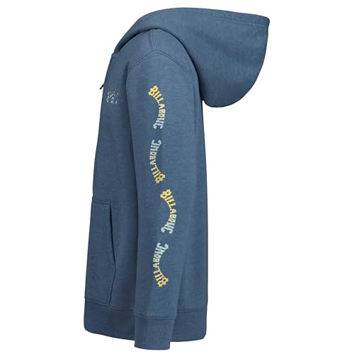 Image of Billabong Boys' Full-zip Fleece Sweatshirt, Soft & Comfortable Hoodie, Regular Fit