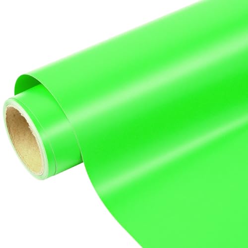 VINYL FROG Neon Green Matte Vinyl Roll 12" x10ft for Home Decor, Mug, Car & Other Stickers