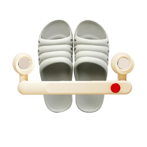 Zapatero para montaje en pared – Organizador de zapatos para montaje en pared con ventosa, zapatero flotante | Zapatero sin perforación para montaje en pared, colgador de zapatos sobre la puerta para