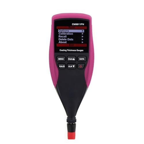 Medidor Digital de Espesor de Recubrimiento para Auto y Metal, Rango 0-1250 um miniatura 1