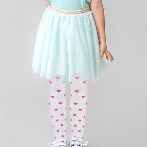 Candy Color Boy Girl Dots Pantyhose Seamless Big Dots Tights for Girls Stylish Hosiery for Fashionable Outfits Comfortable White4