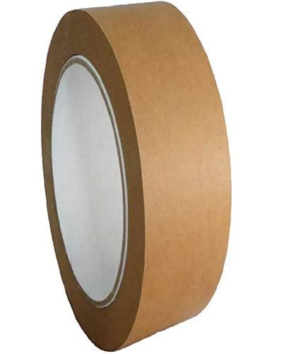 DUVANSHI Eco Friendly Paper Adhesive Tape, 1 inch x 50 Meters, Brown Paper Packaging Tape, Strong Adhesive Paper Tape for Packaging. (1 Inches) (B0D2B96QFC) Amazon Price History, Amazon Price Tracker