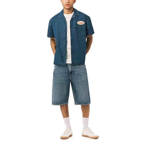 Image of Buffalo David Bitton Men's Loose Fit Mick Denim Short