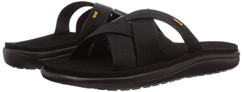 Image of Teba Men's VOYA SLIDE Sandal BLACK 9.8 inches (25 cm)