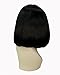 Enigma Costume Wigs Edna Designer Wig – Black Bowl Cut Incredible Mode Inspired by Animated Hero Fashion Engineer for Halloween Women's Adult MaxWigs Care Guide