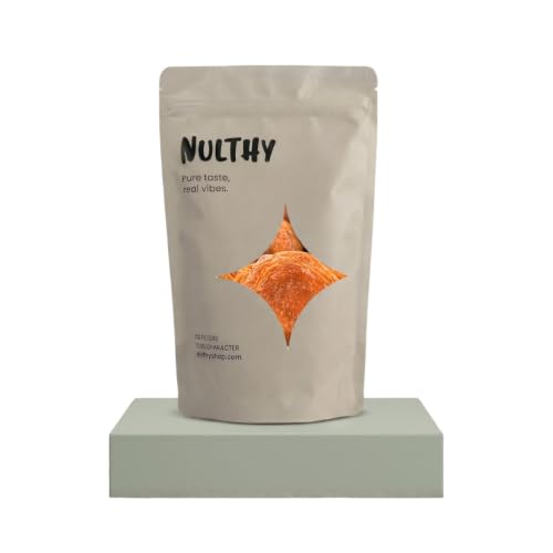 NULTHY Melocotón Deshidratado Sin Azúcar, 500g