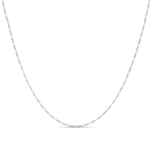 KEZEF �X�^�[�����O�V���o�[ 1.5mm �t�B�K���`�F�[���l�b�N���X �����p - 925�C�^���A���_�C�������h�J�b�g�`�F�[�� �V���o�[�A18K�C�G���[�S�[���h�A���[�Y�S�[���h�A16-30�C���`, 18 Inch (Popular Women's Len