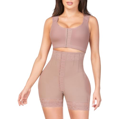 Ann Chery Shapewear for Women - High Waisted Butt Lifting Body Shaper Shorts - Tummy Control, Waist Compression, Butt lift (Medium)